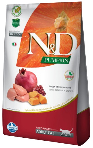 N&D Natural And Delicious Pumpkin Feline Frango Adult 1.5kg